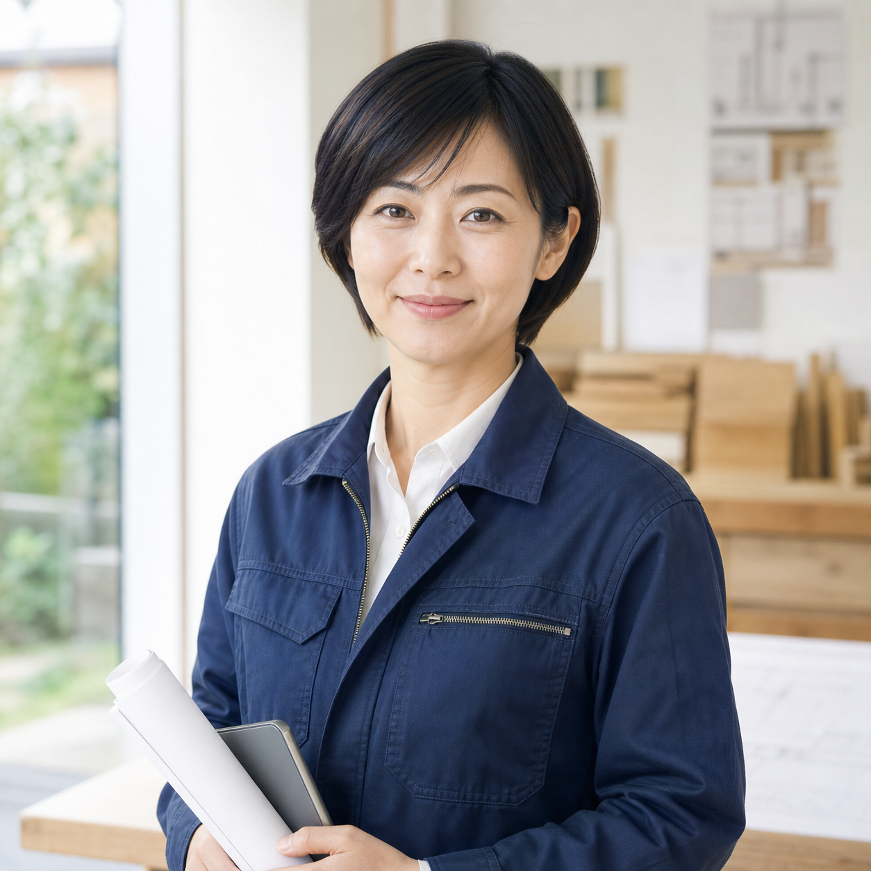 二級建築士 遠藤彩の写真